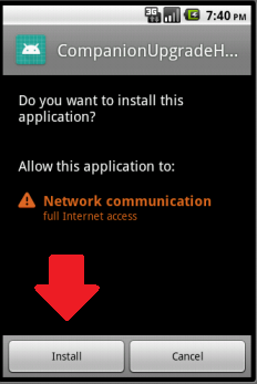 Click Install emulator_install