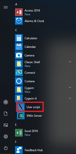 start menu start_menu