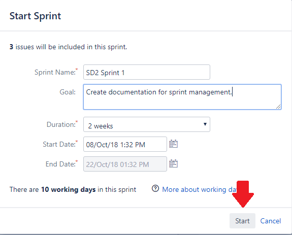 jira active sprint
