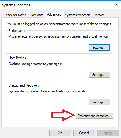 enviroment variables enviroment variables