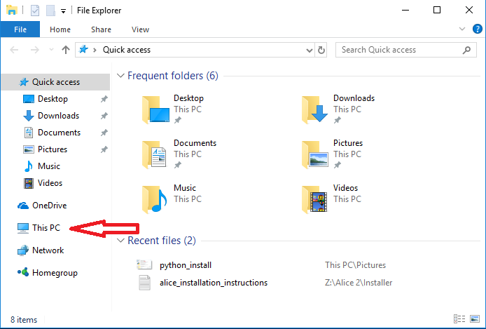 this pc location this pc